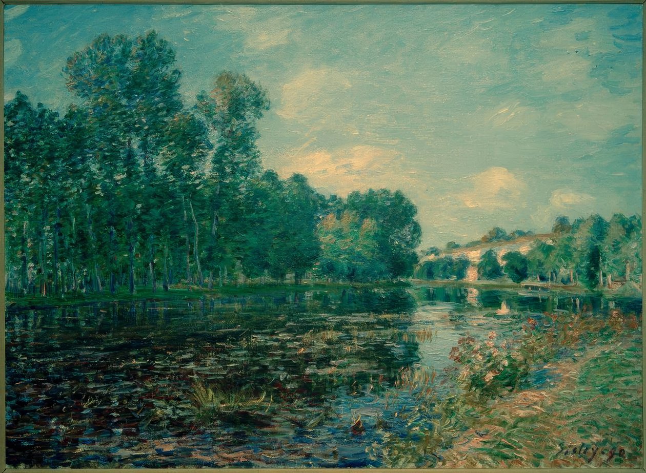 Loing viszont nyáron alkotó: Alfred Sisley