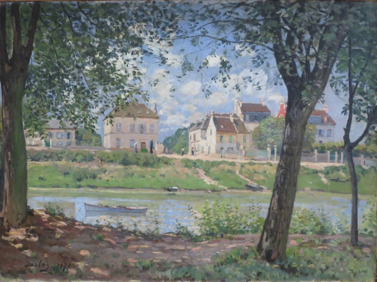 Villeneuve-la-Garenne alkotó: Alfred Sisley