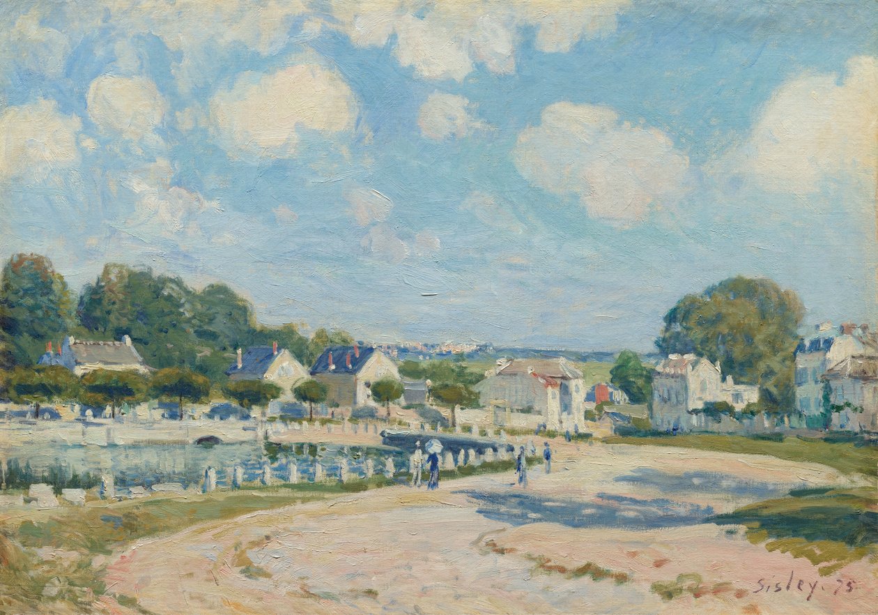 Marly-i öntözőhely alkotó: Alfred Sisley