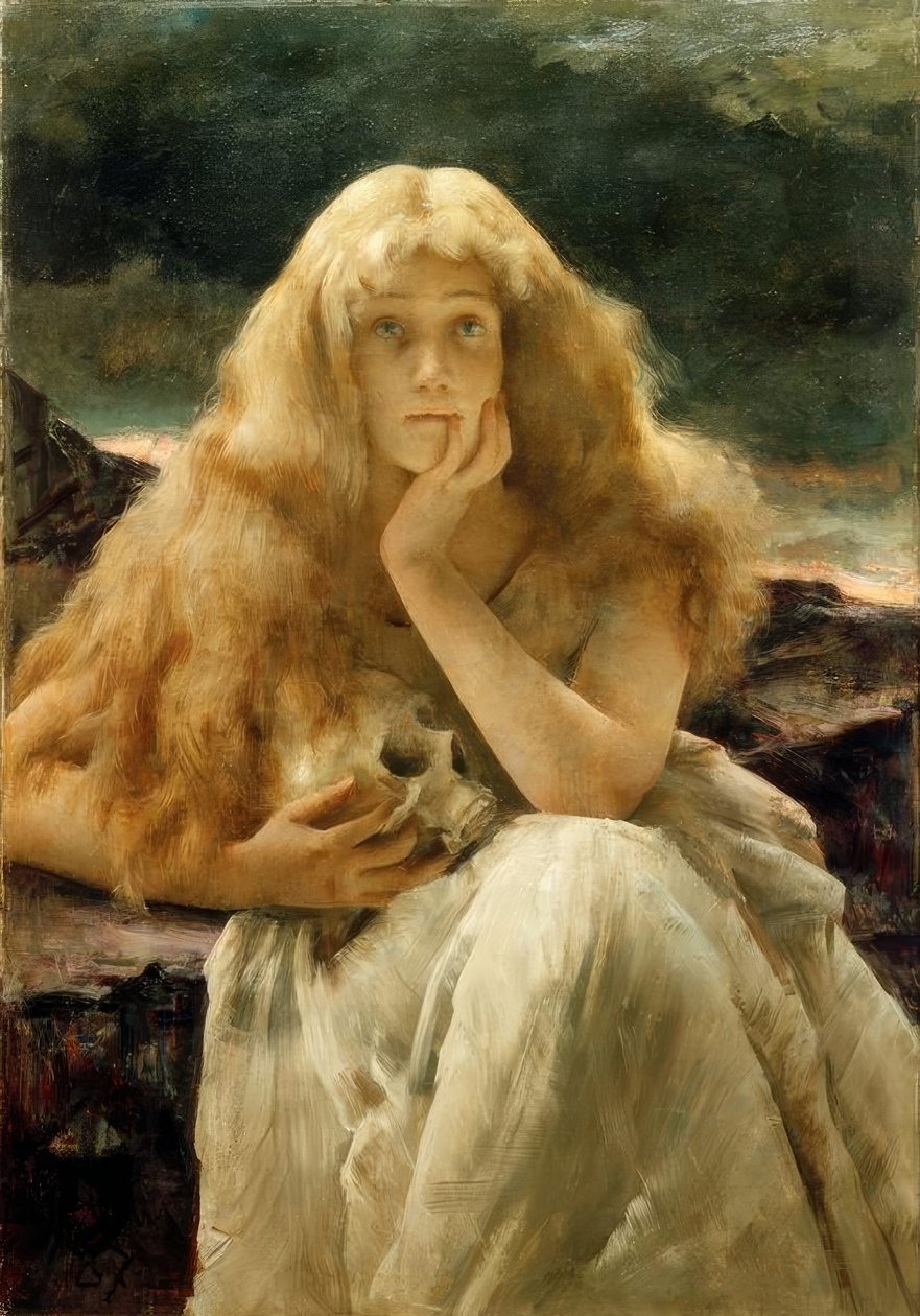 A.Stevens, Maria Magdalena alkotó: Alfred Emile Stevens