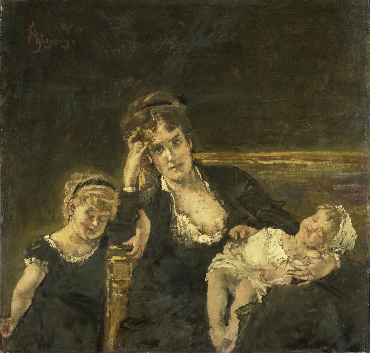 Az özvegy alkotó: Alfred Emile Stevens