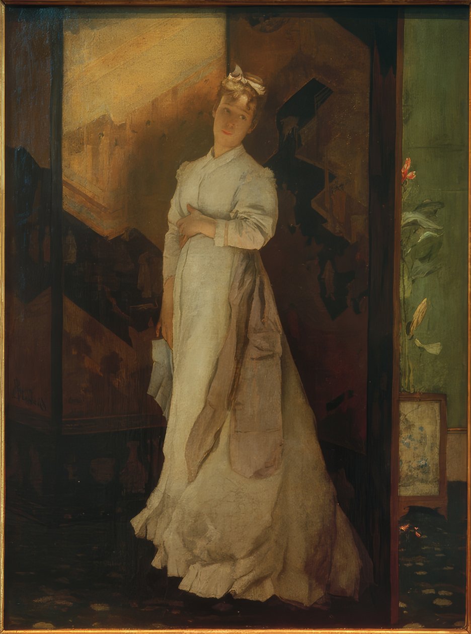 Az elválasztó levél alkotó: Alfred Emile Stevens