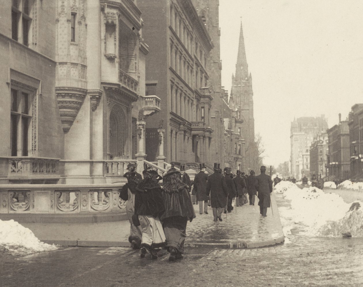 Vasárnap reggel, New York alkotó: Alfred Stieglitz