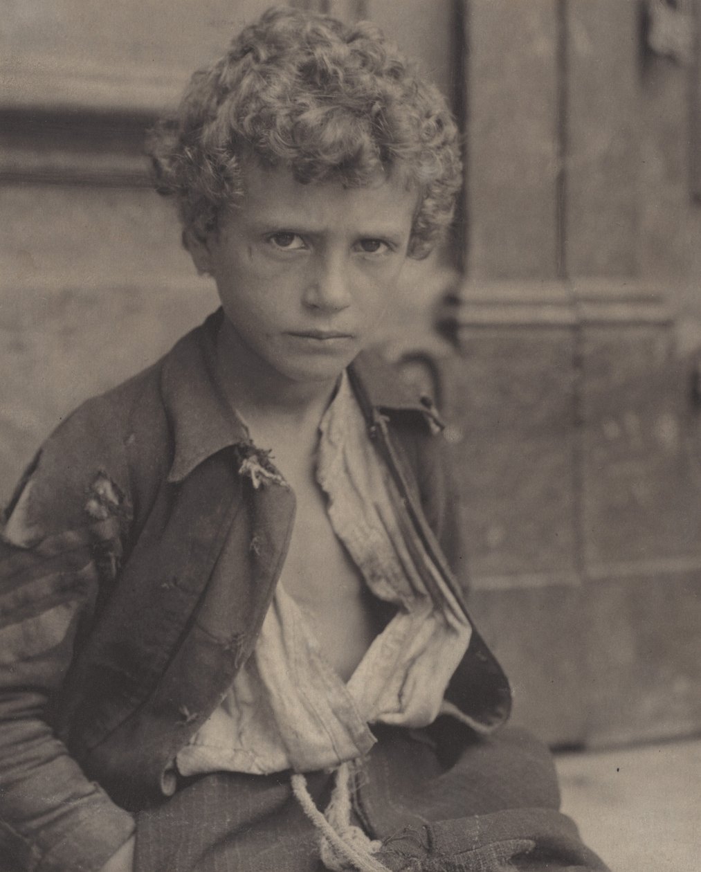 Egy velencei utcagyerek alkotó: Alfred Stieglitz