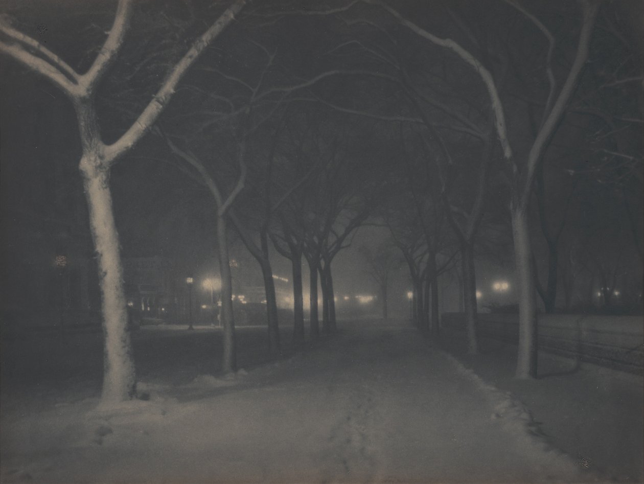 Egy jeges éjszaka alkotó: Alfred Stieglitz