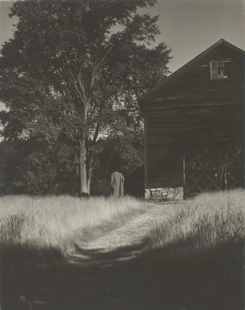 Barn, Lake George, 1936. alkotó: Alfred Stieglitz