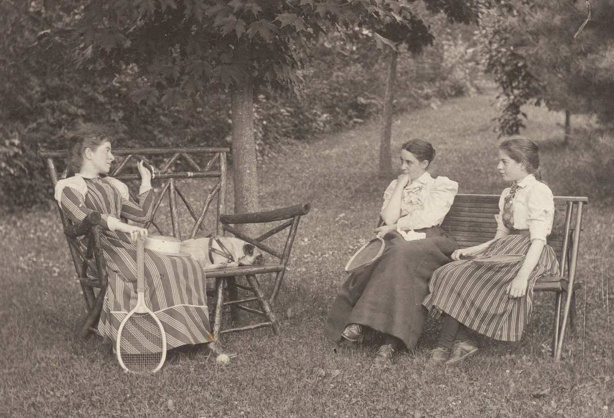 Emmy Obermeyer, Agnes Stieglitz és Flora Small Oaklawnban alkotó: Alfred Stieglitz