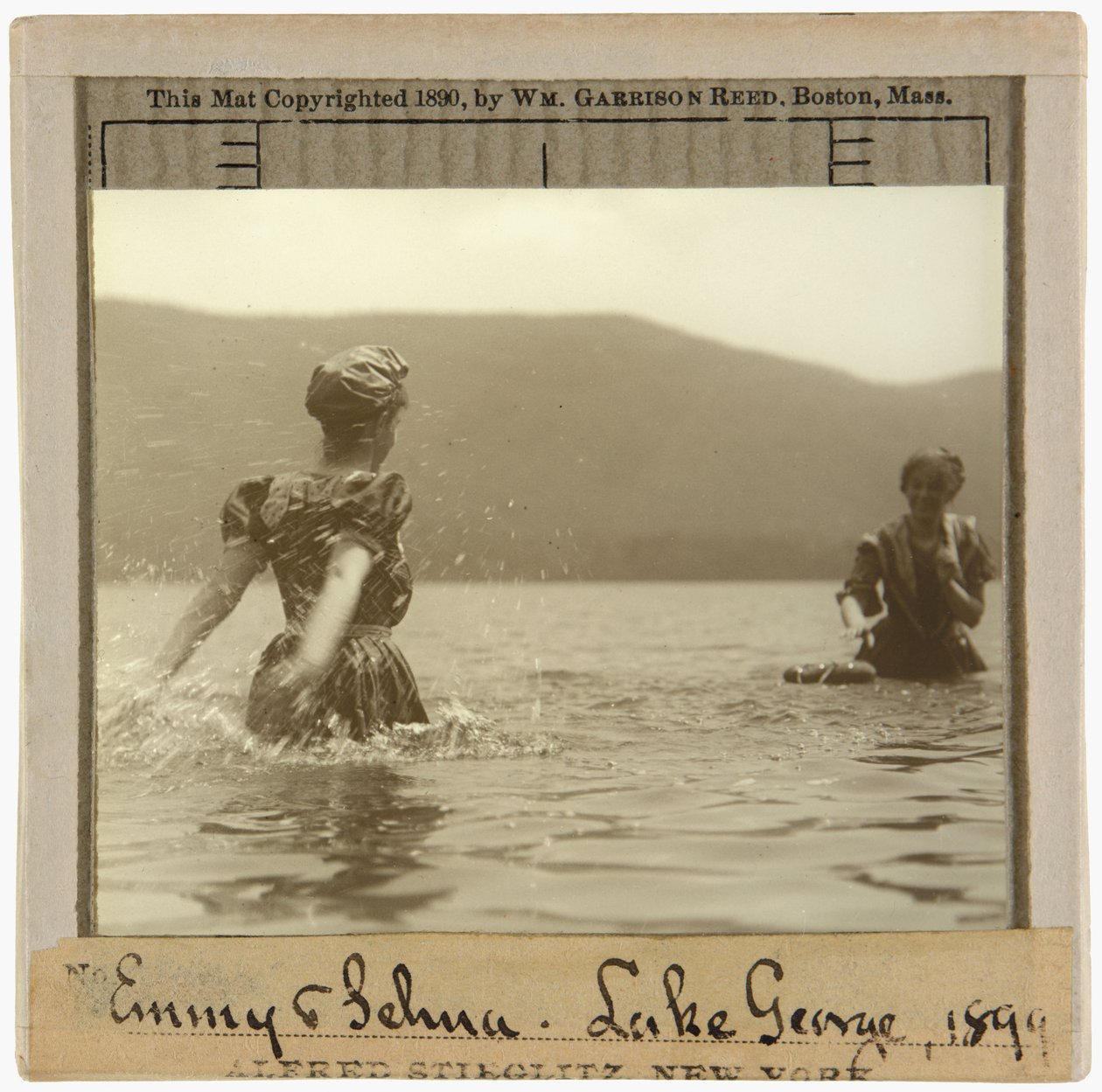 Emmy és Selma, Lake George alkotó: Alfred Stieglitz