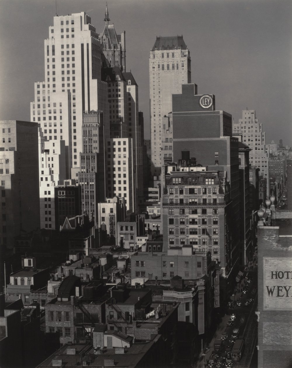 Az ablakomból, az An American Place-ben, északon alkotó: Alfred Stieglitz