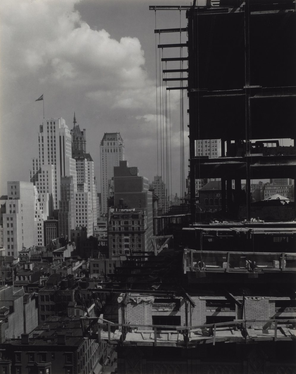 Az ablakomból, az An American Place-ben, északon alkotó: Alfred Stieglitz