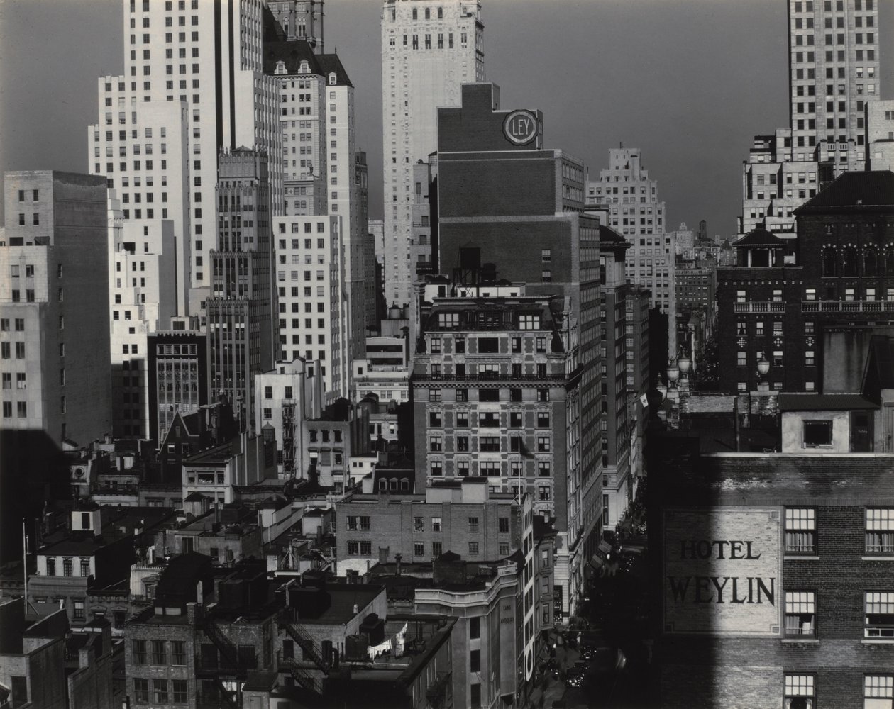 Az ablakomból, az An American Place-ben, északon alkotó: Alfred Stieglitz