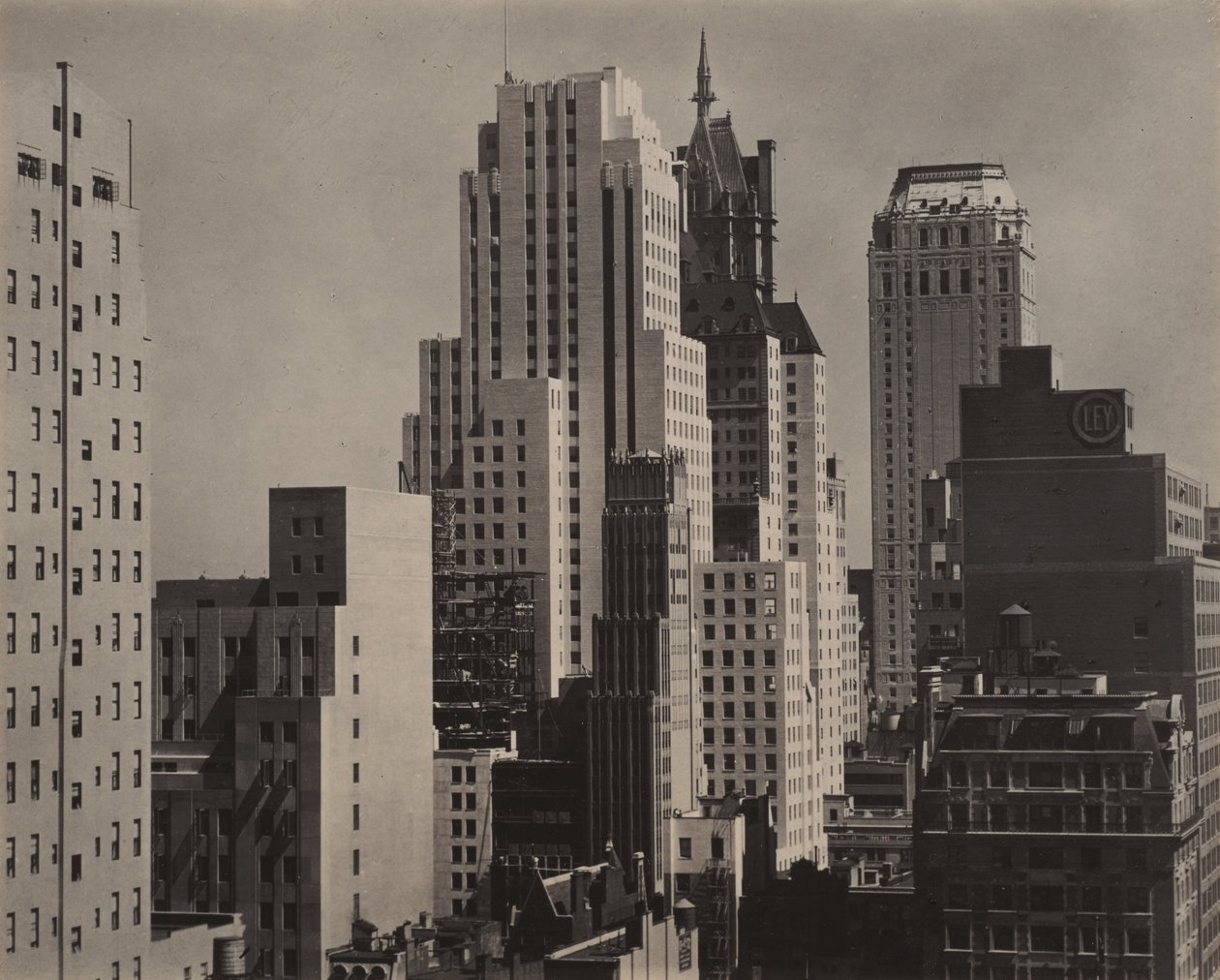 Az ablakomból, az An American Place-ben, északon alkotó: Alfred Stieglitz