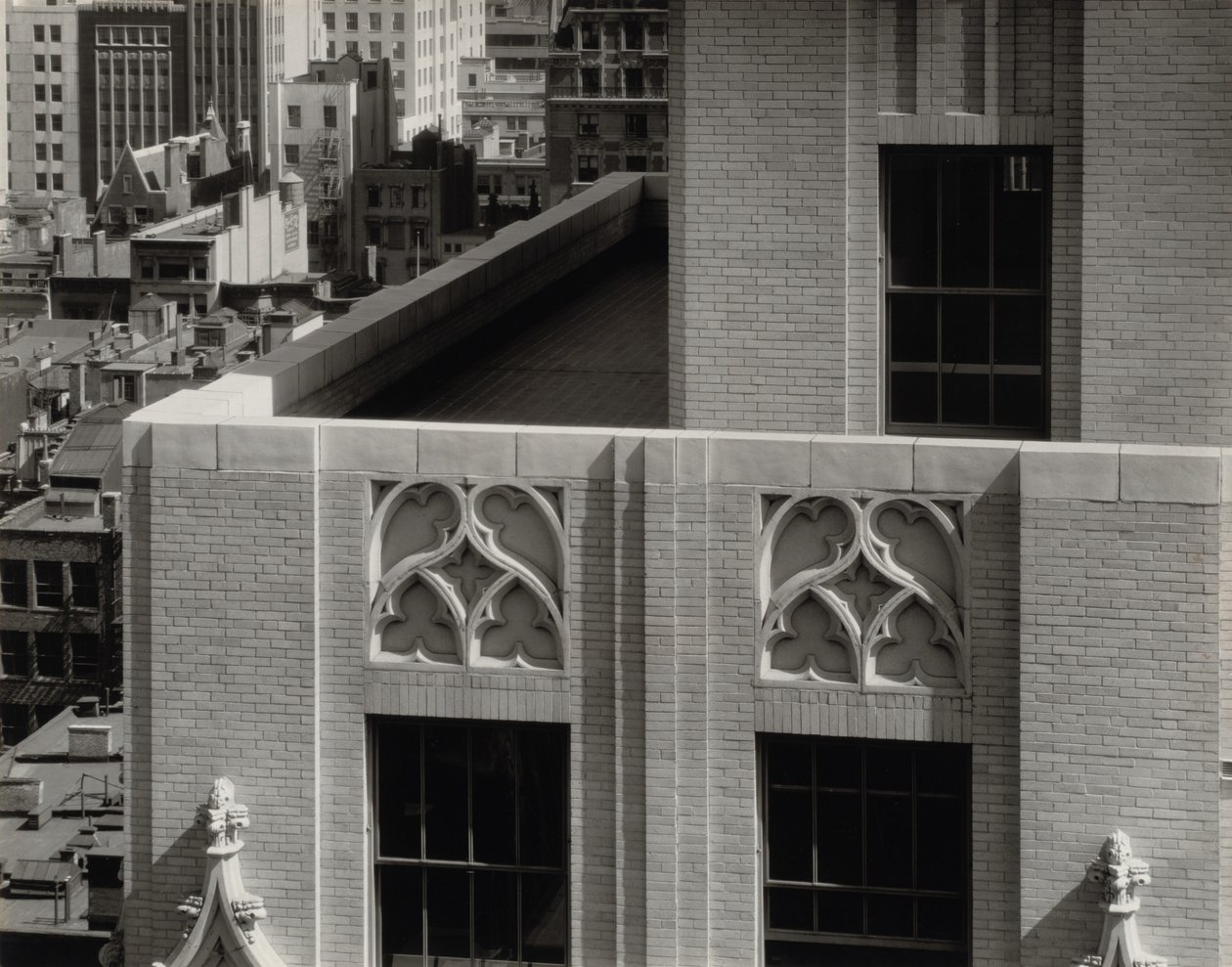 Ablakomból az An American Place-en, észak felé alkotó: Alfred Stieglitz