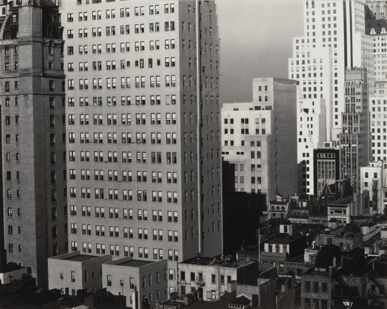 Ablakomból az An American Place-en, észak alkotó: Alfred Stieglitz