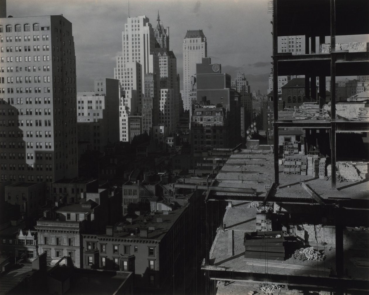 Az ablakomból az An American Place-en, észak alkotó: Alfred Stieglitz