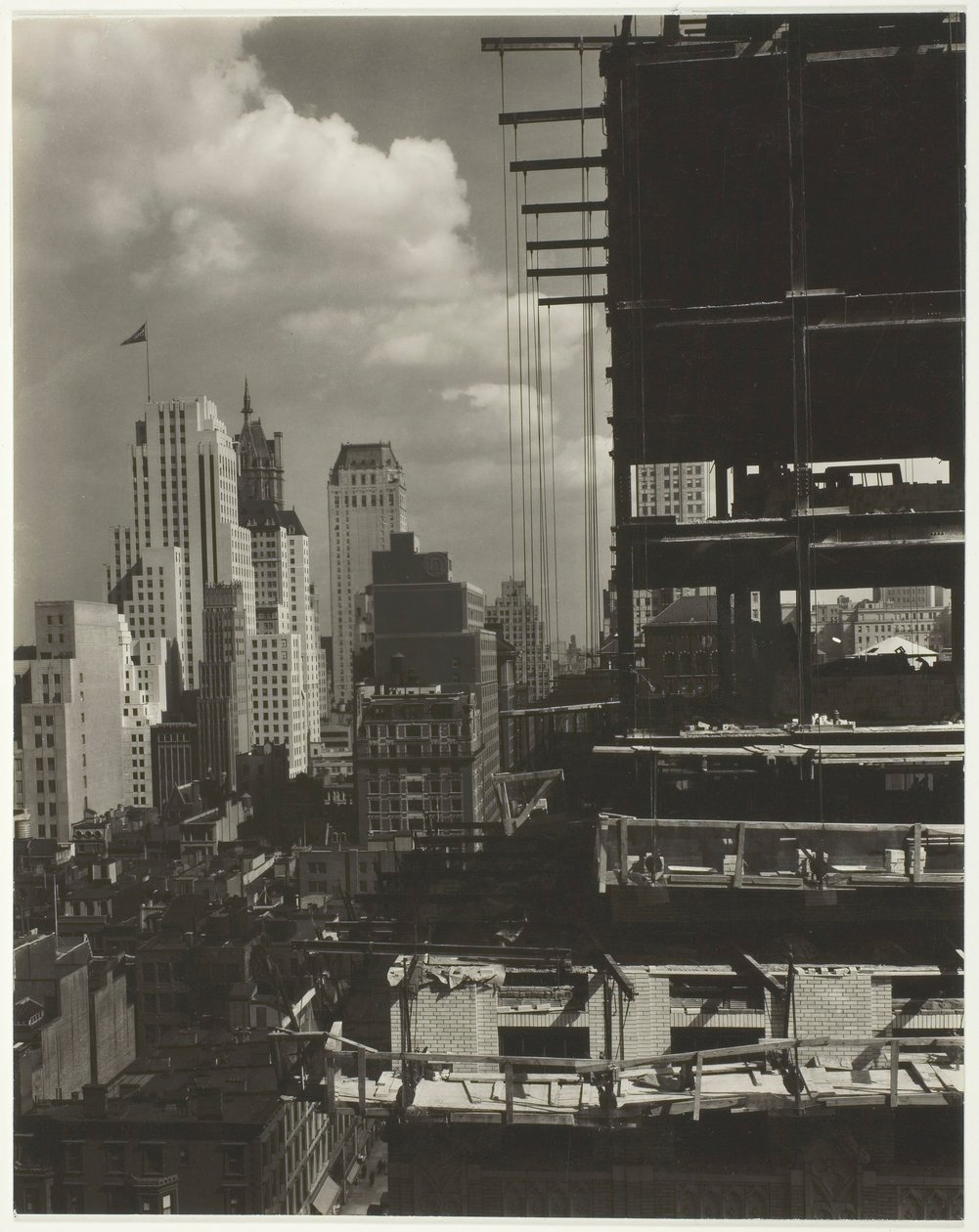 Az én ablakomból egy amerikai helyen, északon, 1931. alkotó: Alfred Stieglitz