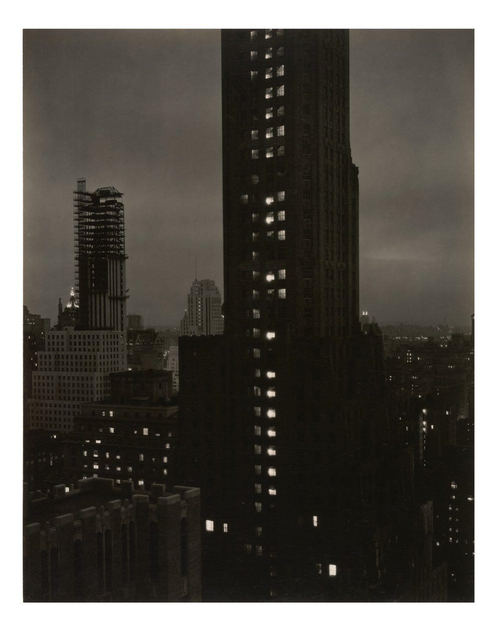 [Az ablakomból a Sheltonban, északon] alkotó: Alfred Stieglitz
