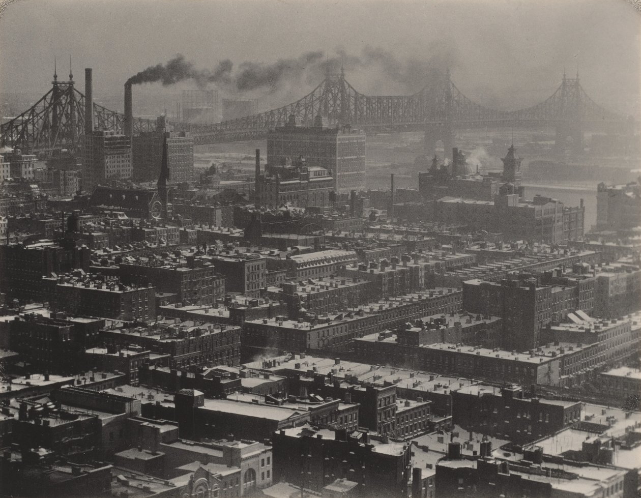 A „3003-as” szobából - The Shelton, New York, északkelet felé nézve alkotó: Alfred Stieglitz