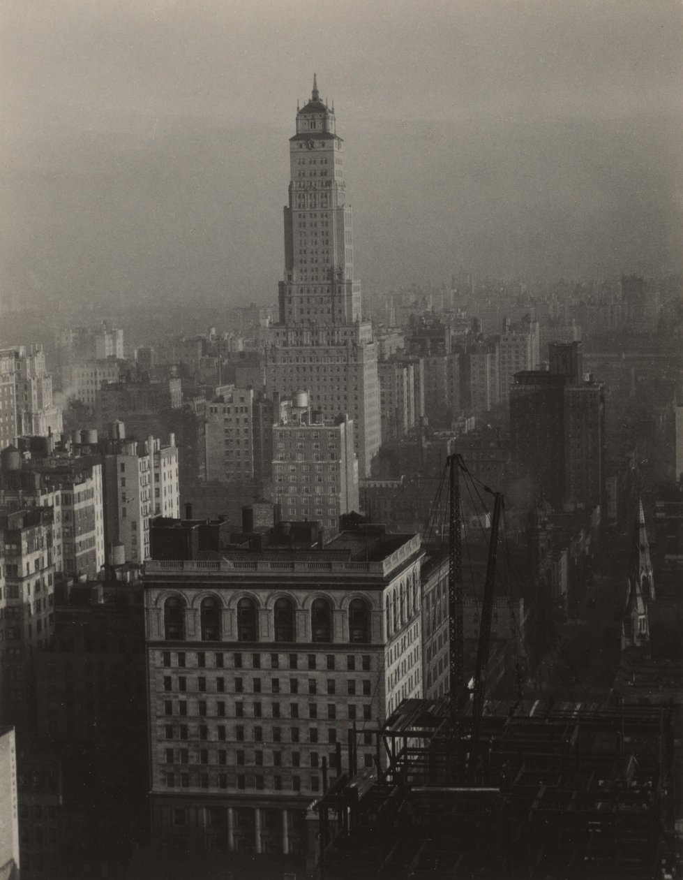 A New York-i Shelton épület 30. emeletéről – észak felé nézve alkotó: Alfred Stieglitz
