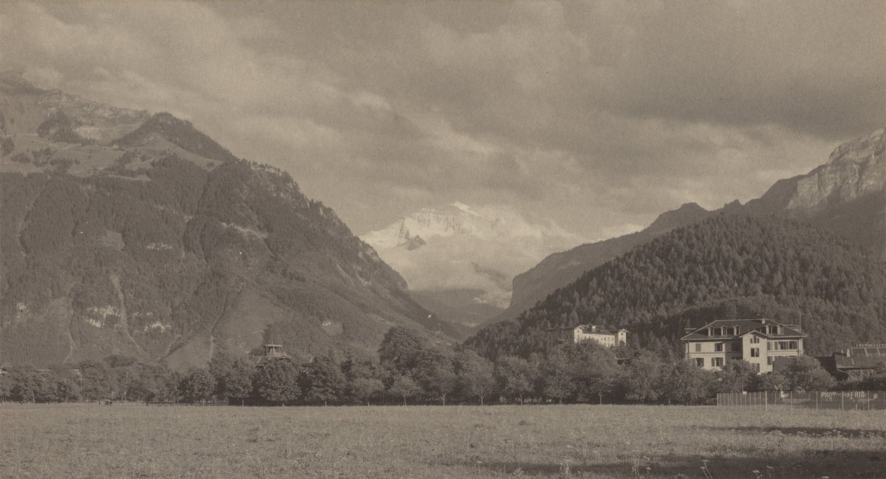 A Höhewegről, Interlakenből alkotó: Alfred Stieglitz