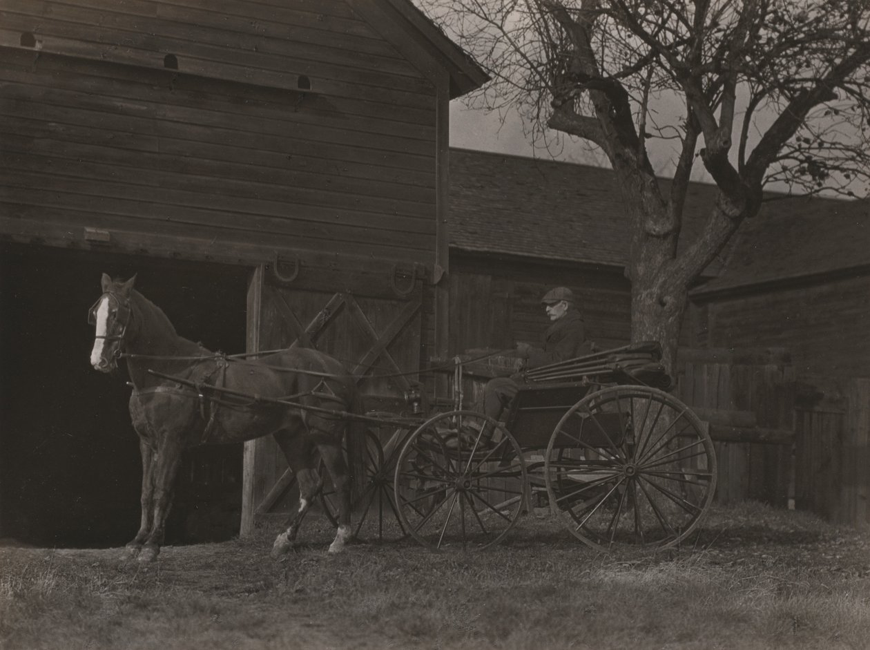 Ló és kocsi alkotó: Alfred Stieglitz