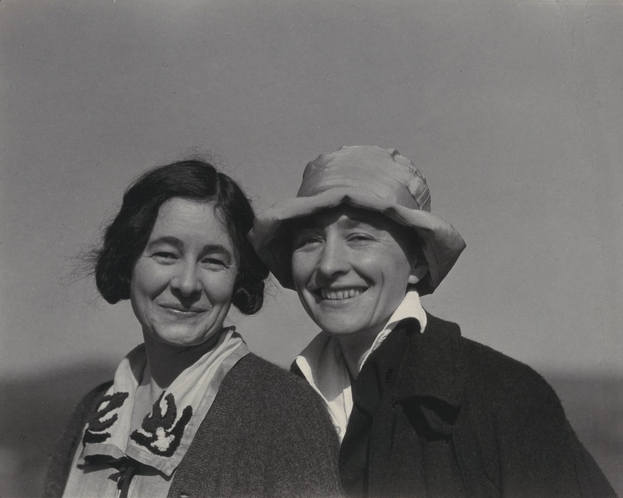 Ida és Georgia O’Keeffe [előlap] alkotó: Alfred Stieglitz