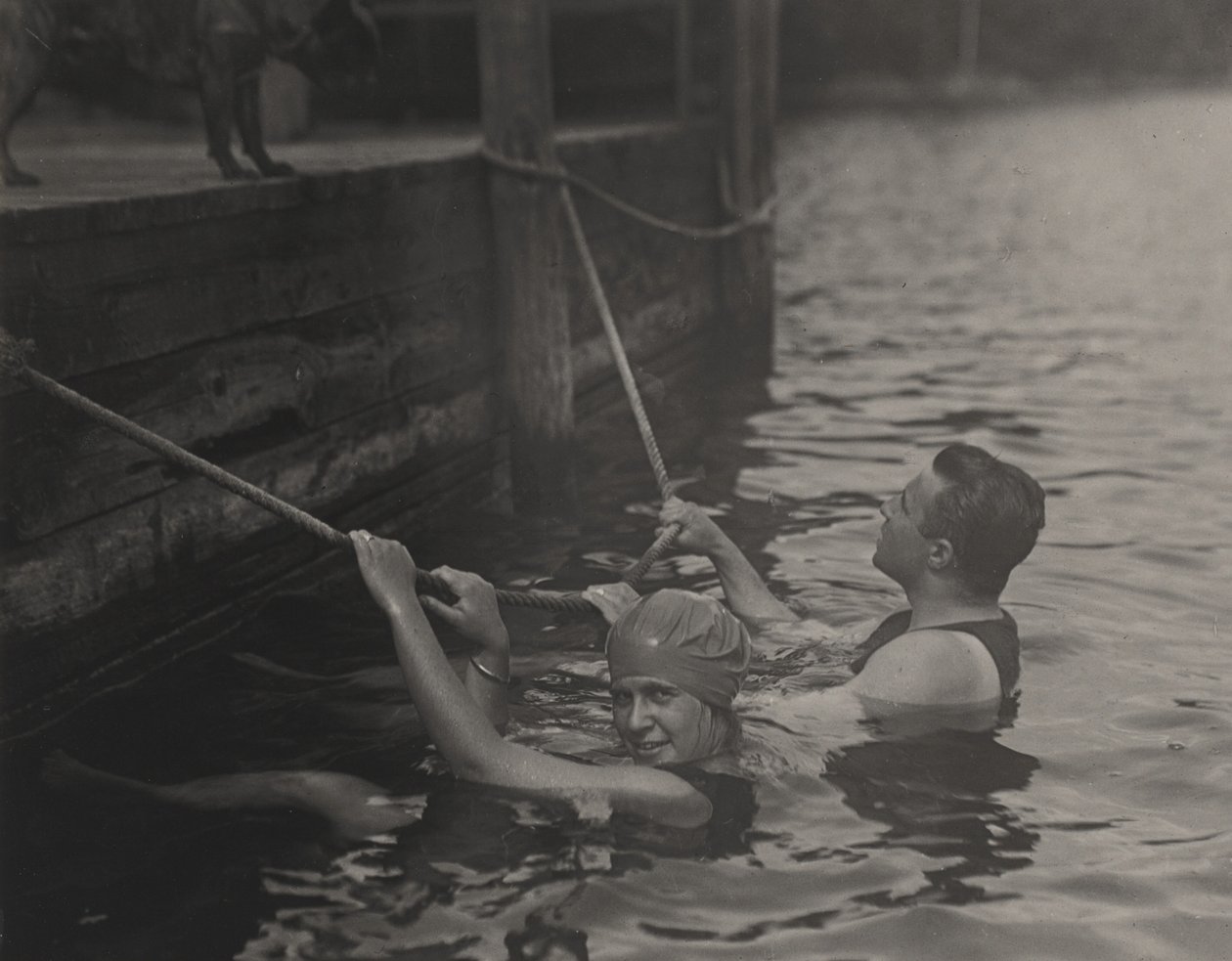 Kitty Stieglitz és Edward Stieglitz alkotó: Alfred Stieglitz