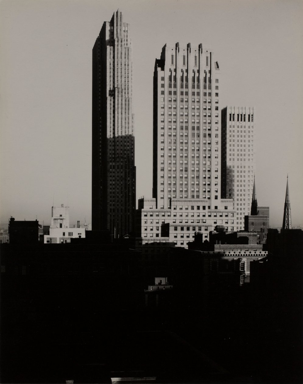 New York a Sheltonból nézve alkotó: Alfred Stieglitz