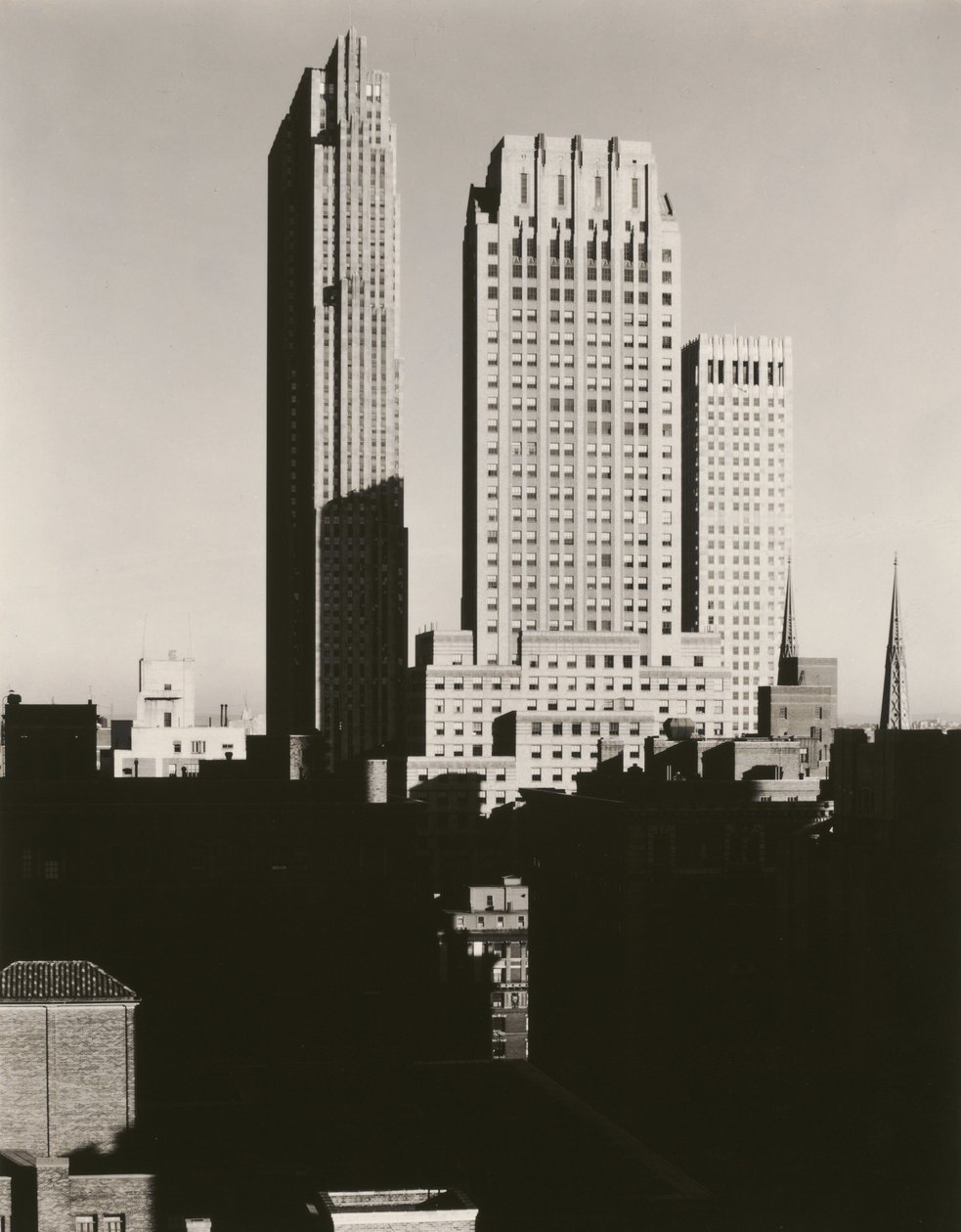 New York a Sheltonból nézve alkotó: Alfred Stieglitz