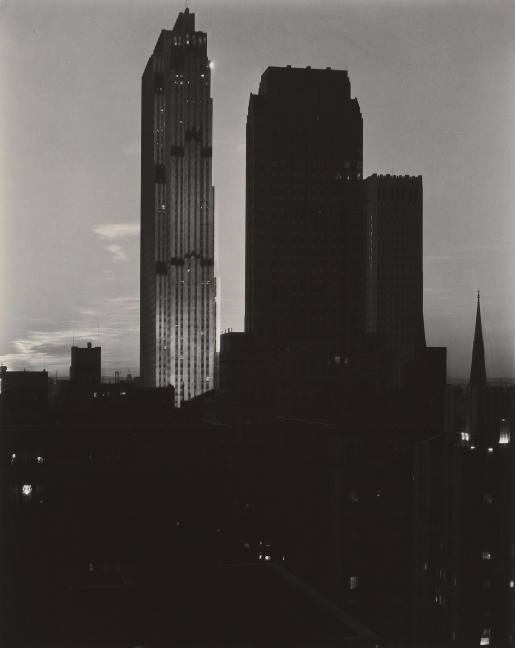 New York a Sheltonból nézve alkotó: Alfred Stieglitz