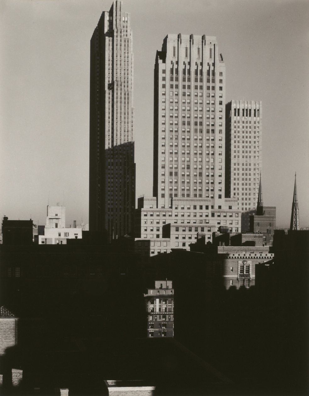 New York a Sheltonból nézve alkotó: Alfred Stieglitz
