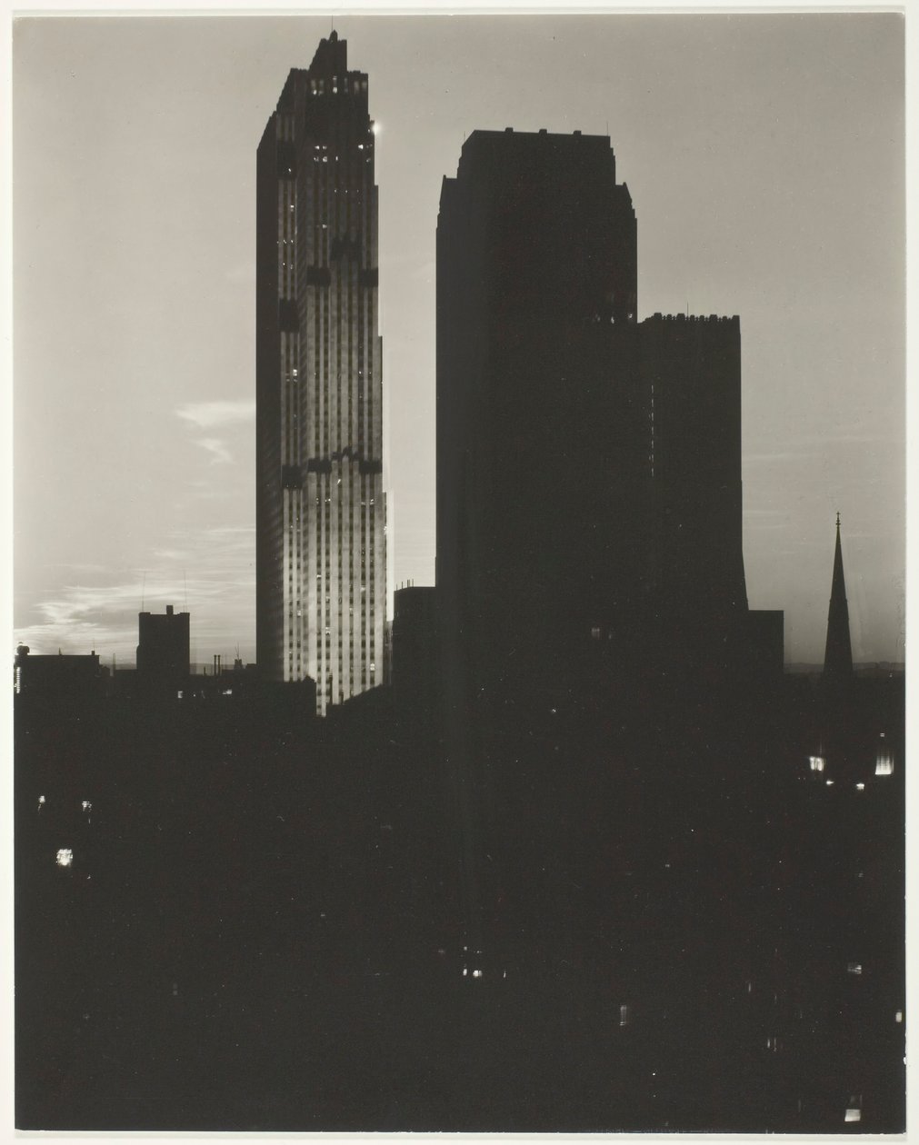 New York a Sheltonból, 1935. alkotó: Alfred Stieglitz