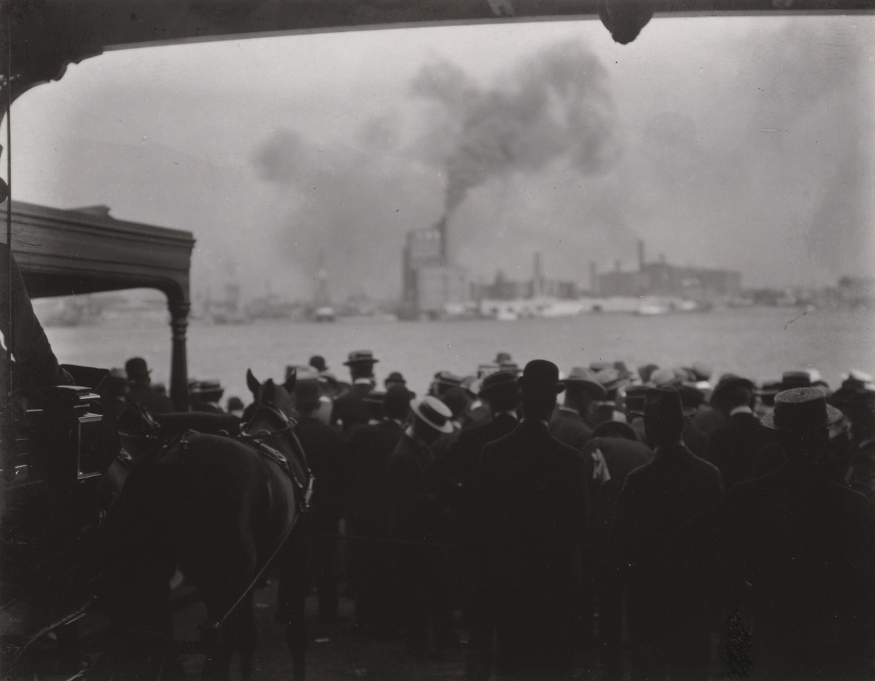 A komp fedélzetén alkotó: Alfred Stieglitz