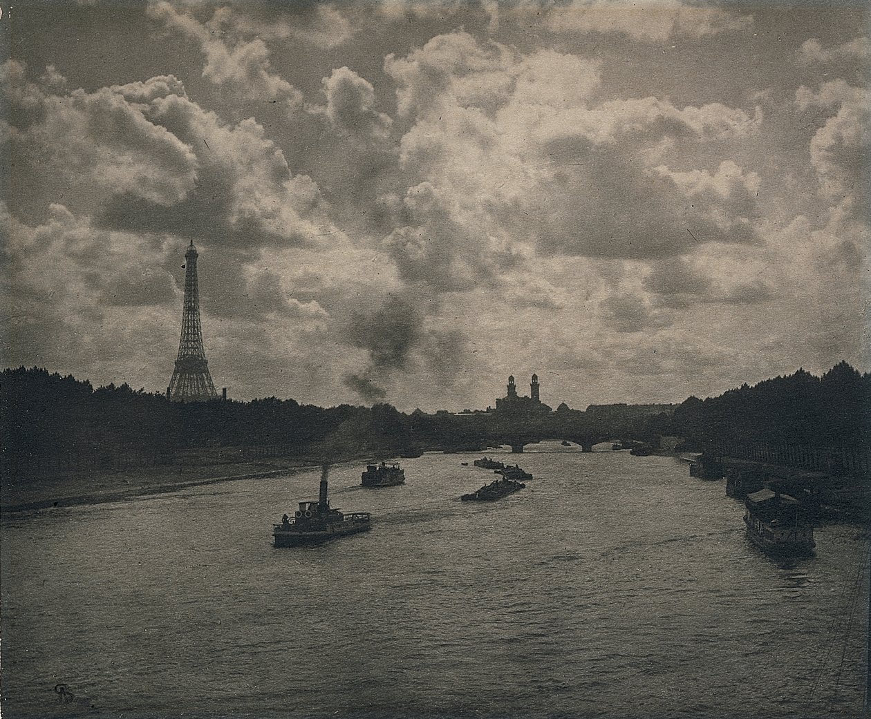 Párizs: Szajna alkotó: Alfred Stieglitz