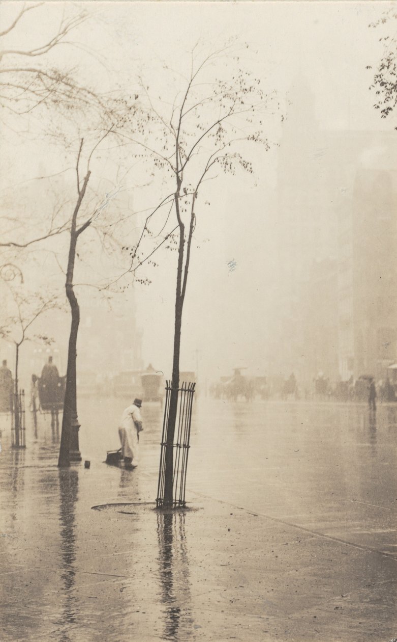 Utcaseprő és a kis fa alkotó: Alfred Stieglitz