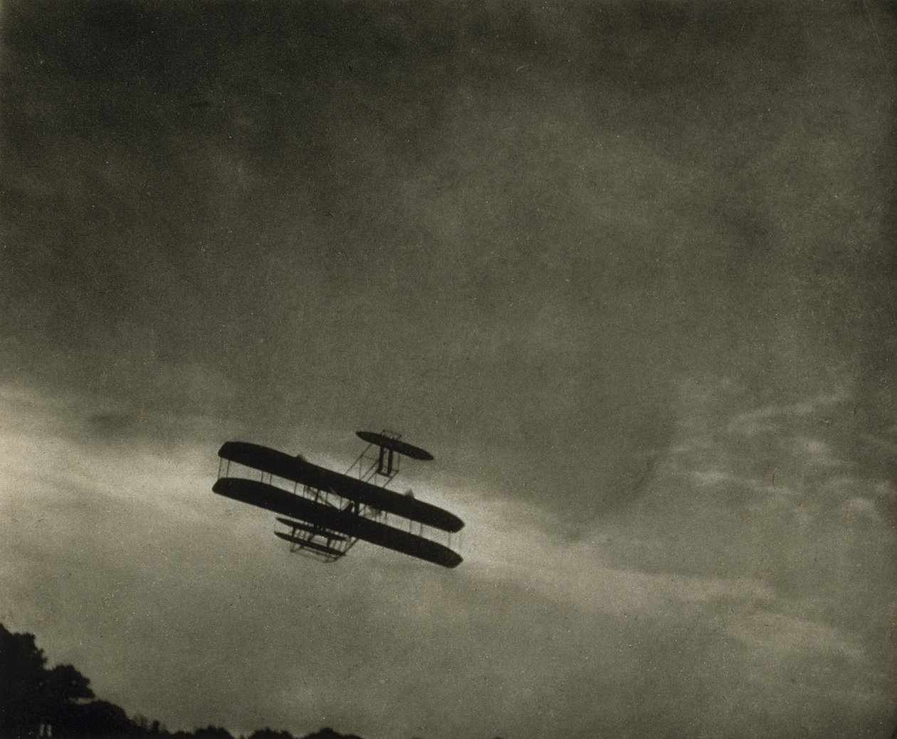 The Aeroplane, 1911 októberében jelent meg (fotónyomat) alkotó: Alfred Stieglitz