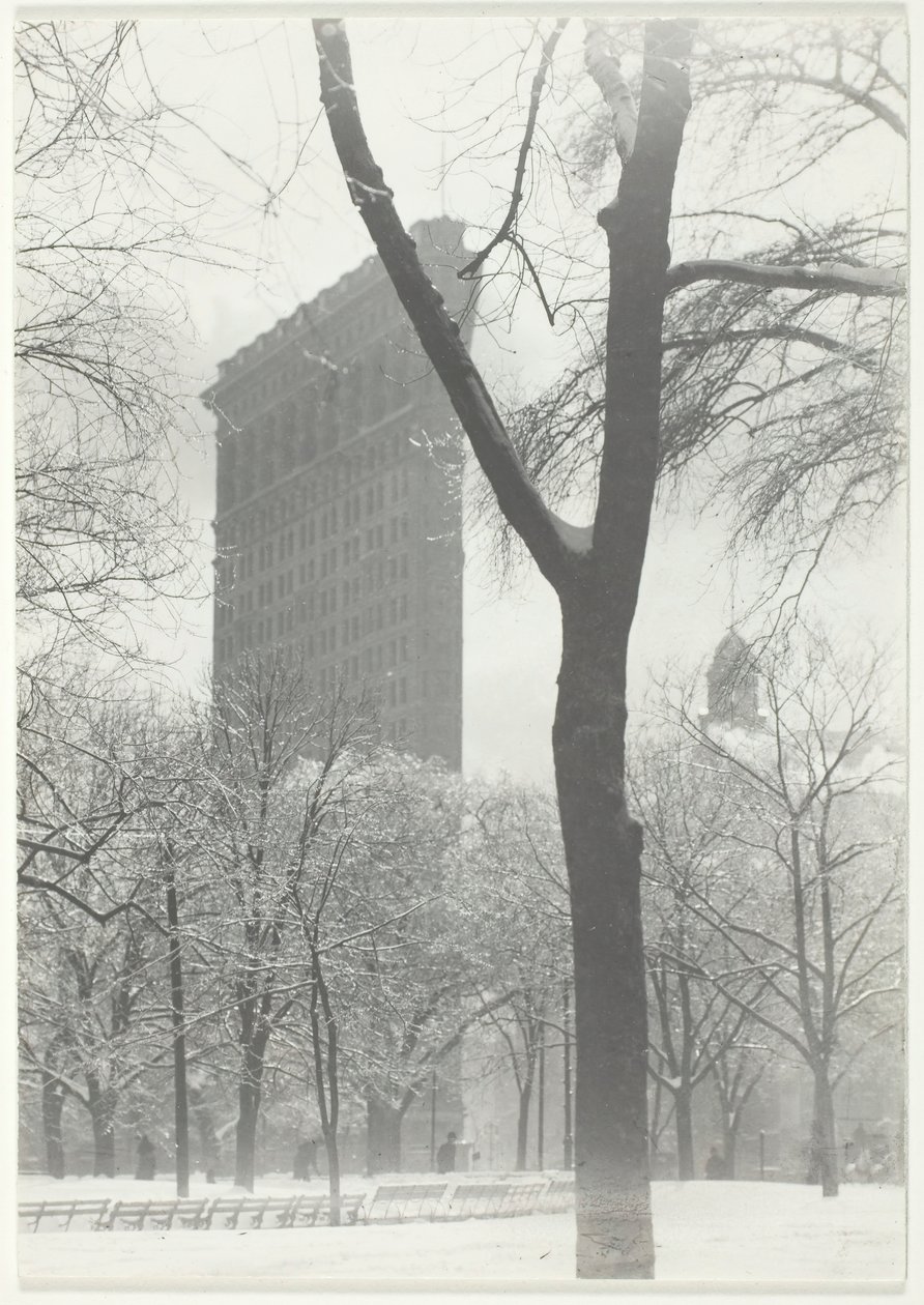 A Flatiron, 1903, nyomtatott 192039. alkotó: Alfred Stieglitz