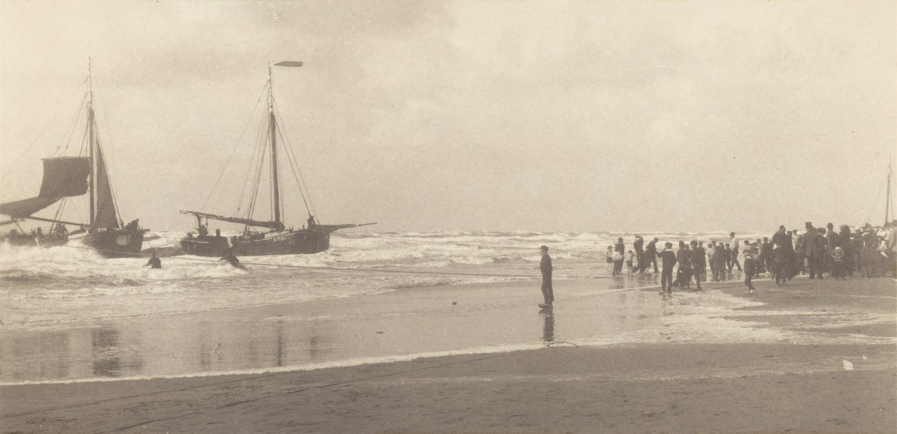 A csónakok partra szállása alkotó: Alfred Stieglitz