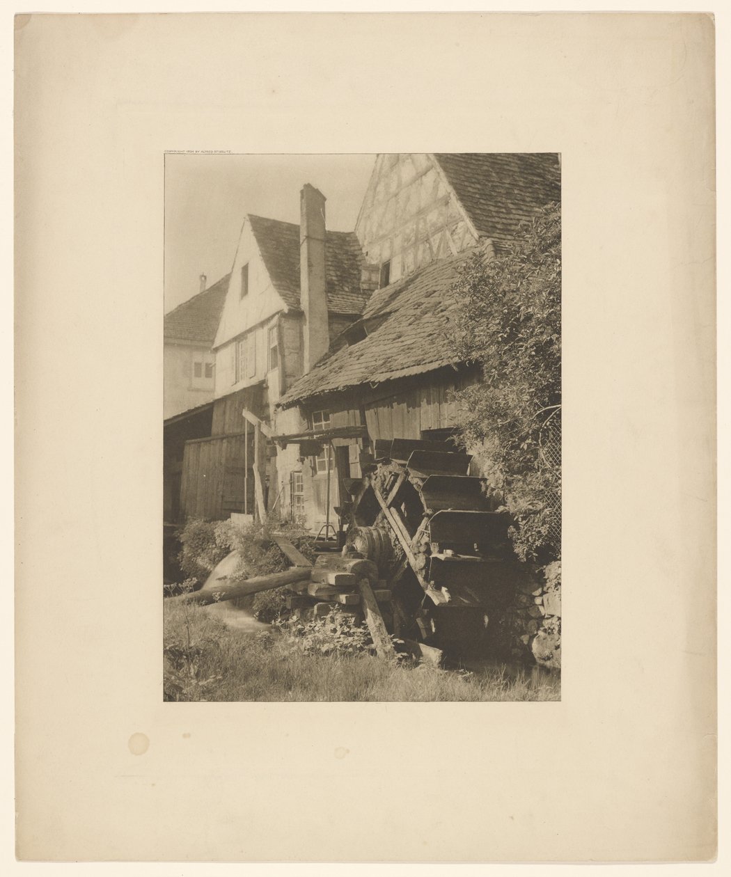 A régi malom alkotó: Alfred Stieglitz