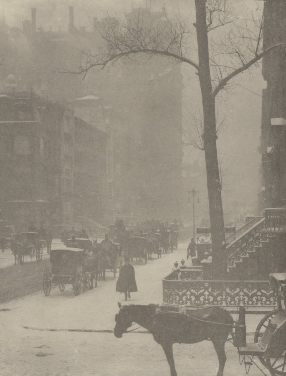Az utca, Ötödik sugárút alkotó: Alfred Stieglitz