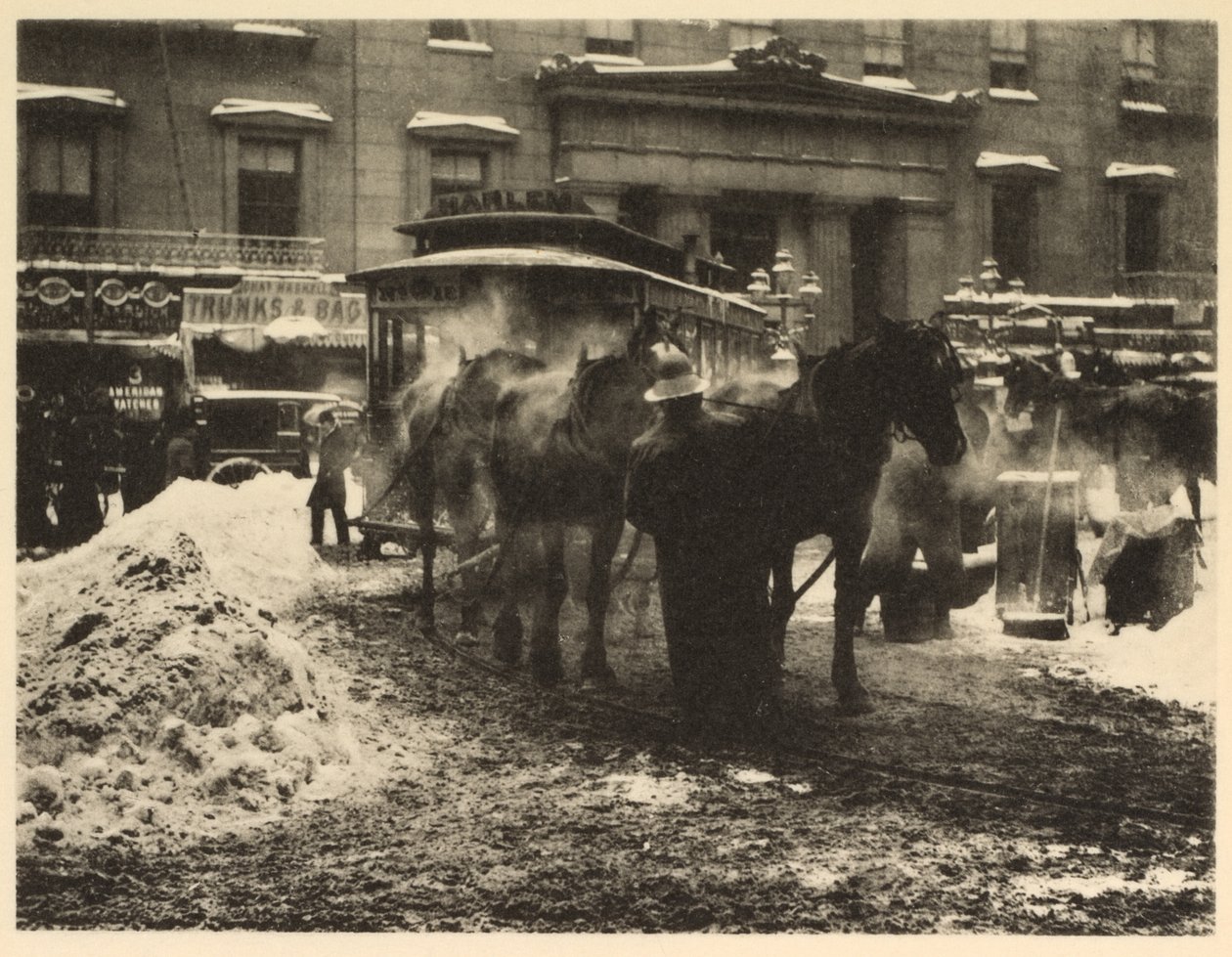 A terminál, 1893. alkotó: Alfred Stieglitz