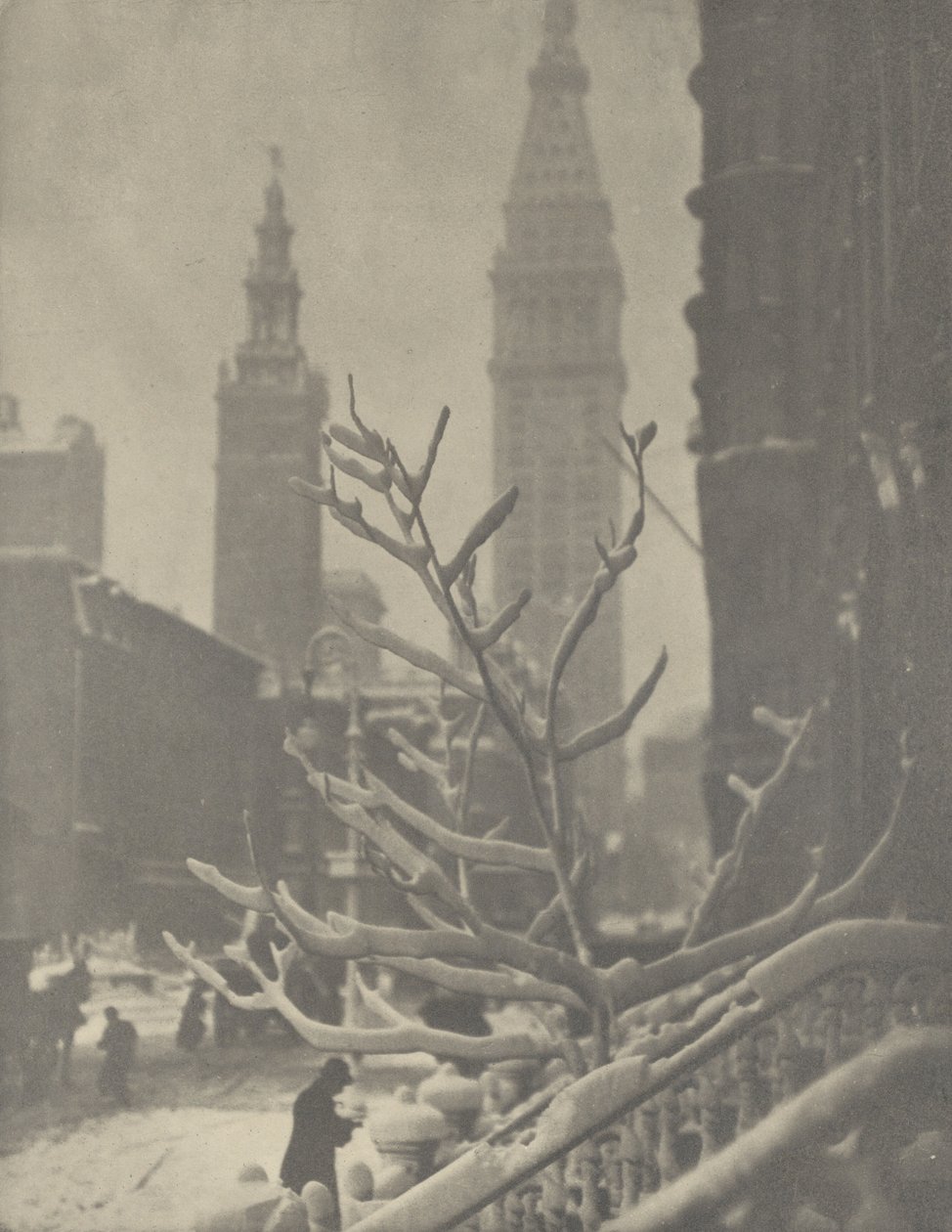 Két torony - New York alkotó: Alfred Stieglitz