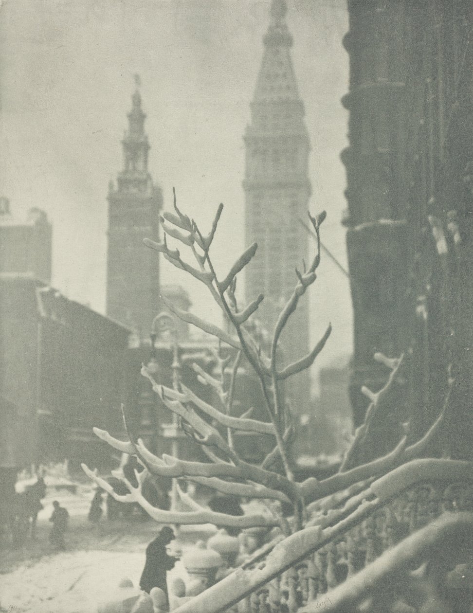 Two Towers, New York alkotó: Alfred Stieglitz