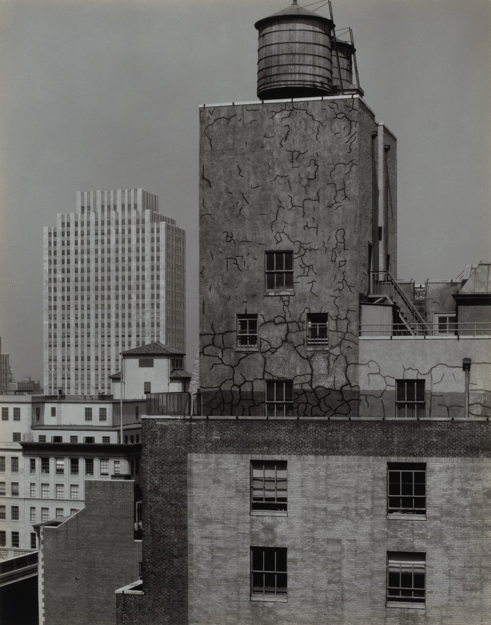 Víztorony és Radio City, New York alkotó: Alfred Stieglitz