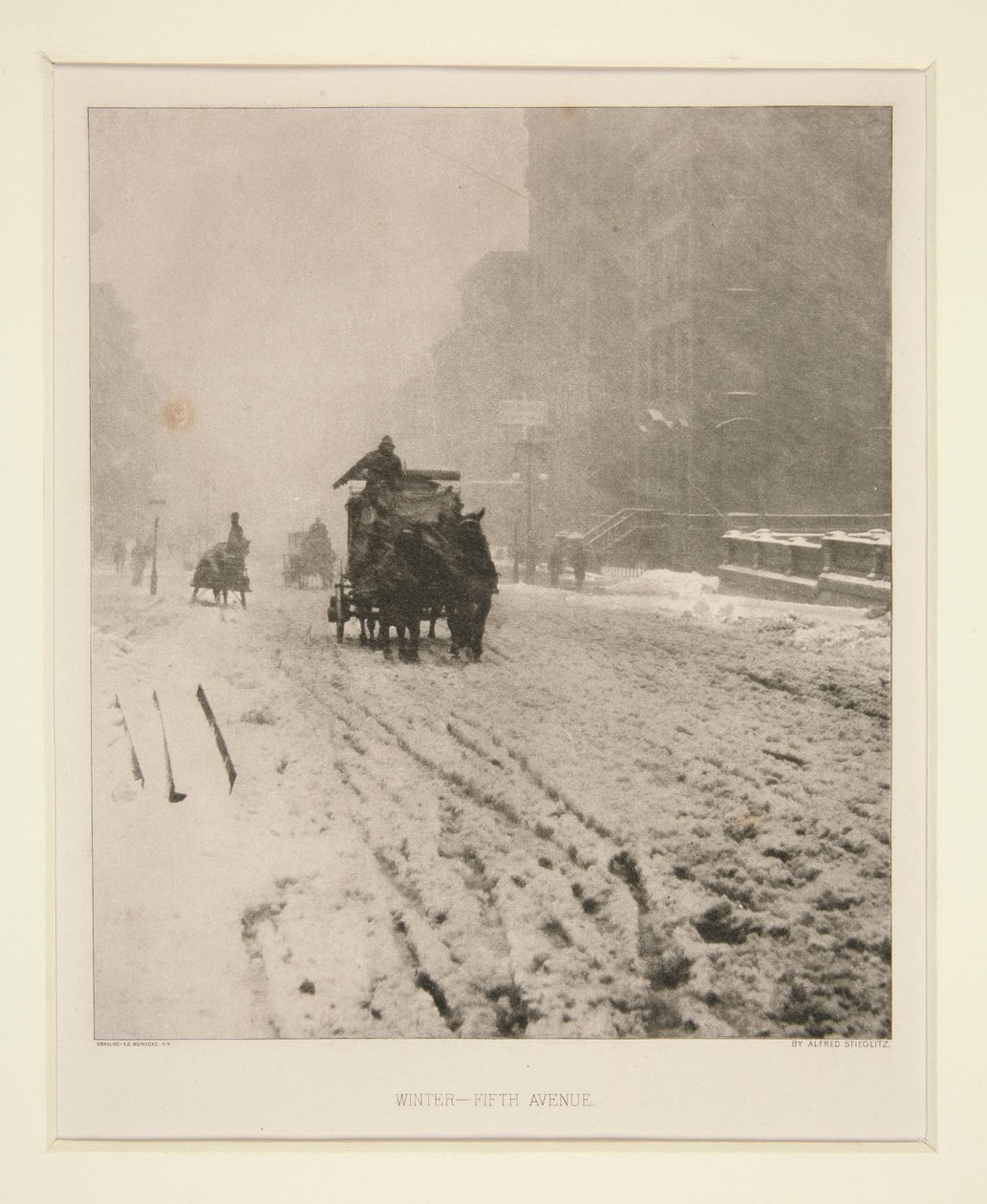 Tél – Fifth Avenue alkotó: Alfred Stieglitz
