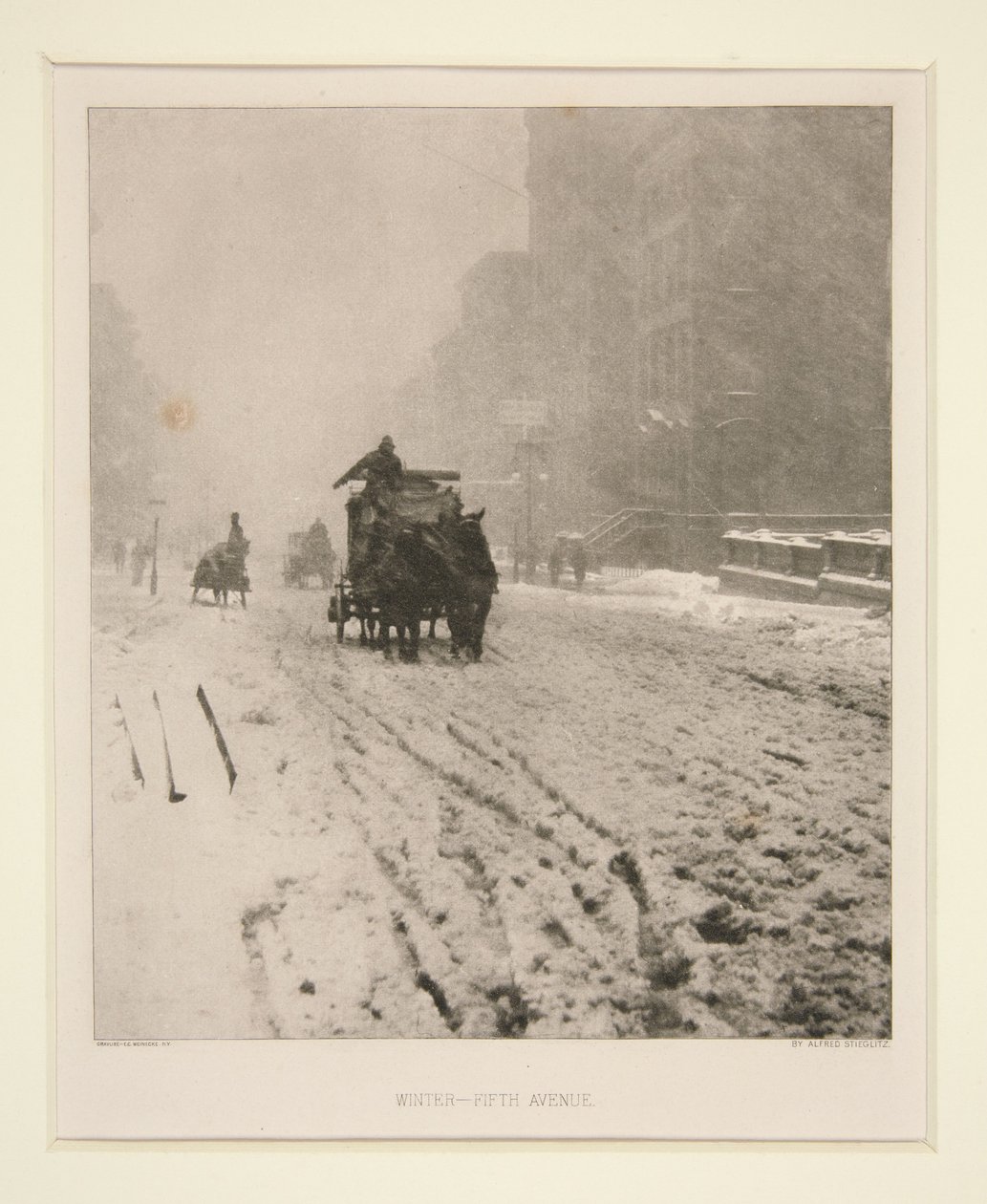 Tél – Fifth Avenue alkotó: Alfred Stieglitz