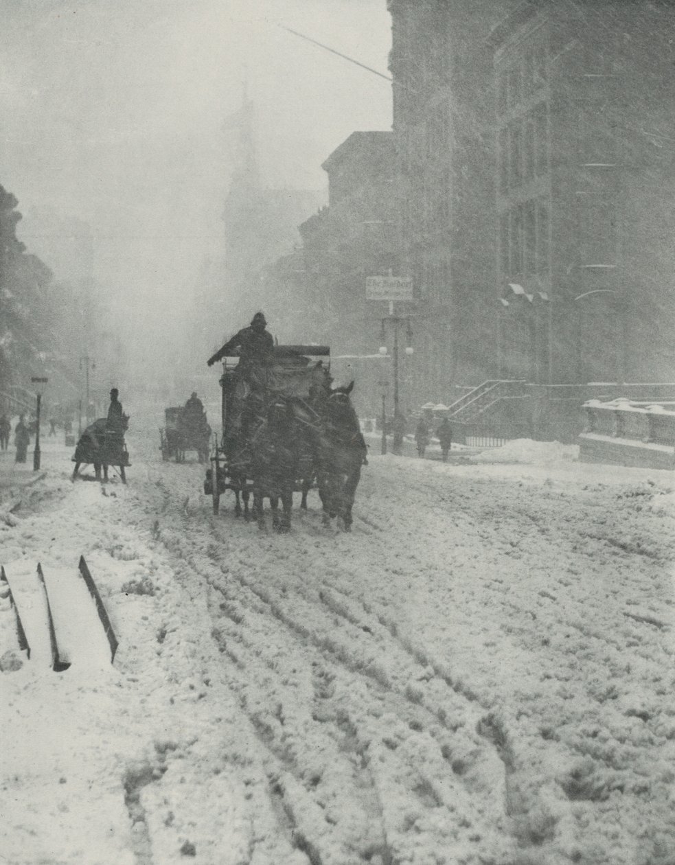 Tél, Ötödik sugárút alkotó: Alfred Stieglitz