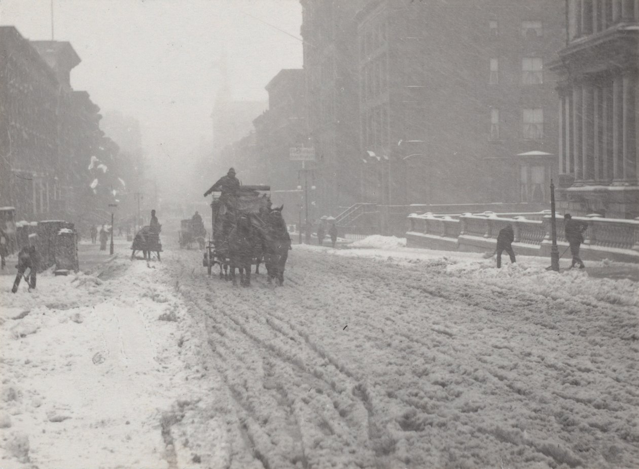 Tél az Ötödik sugárúton alkotó: Alfred Stieglitz