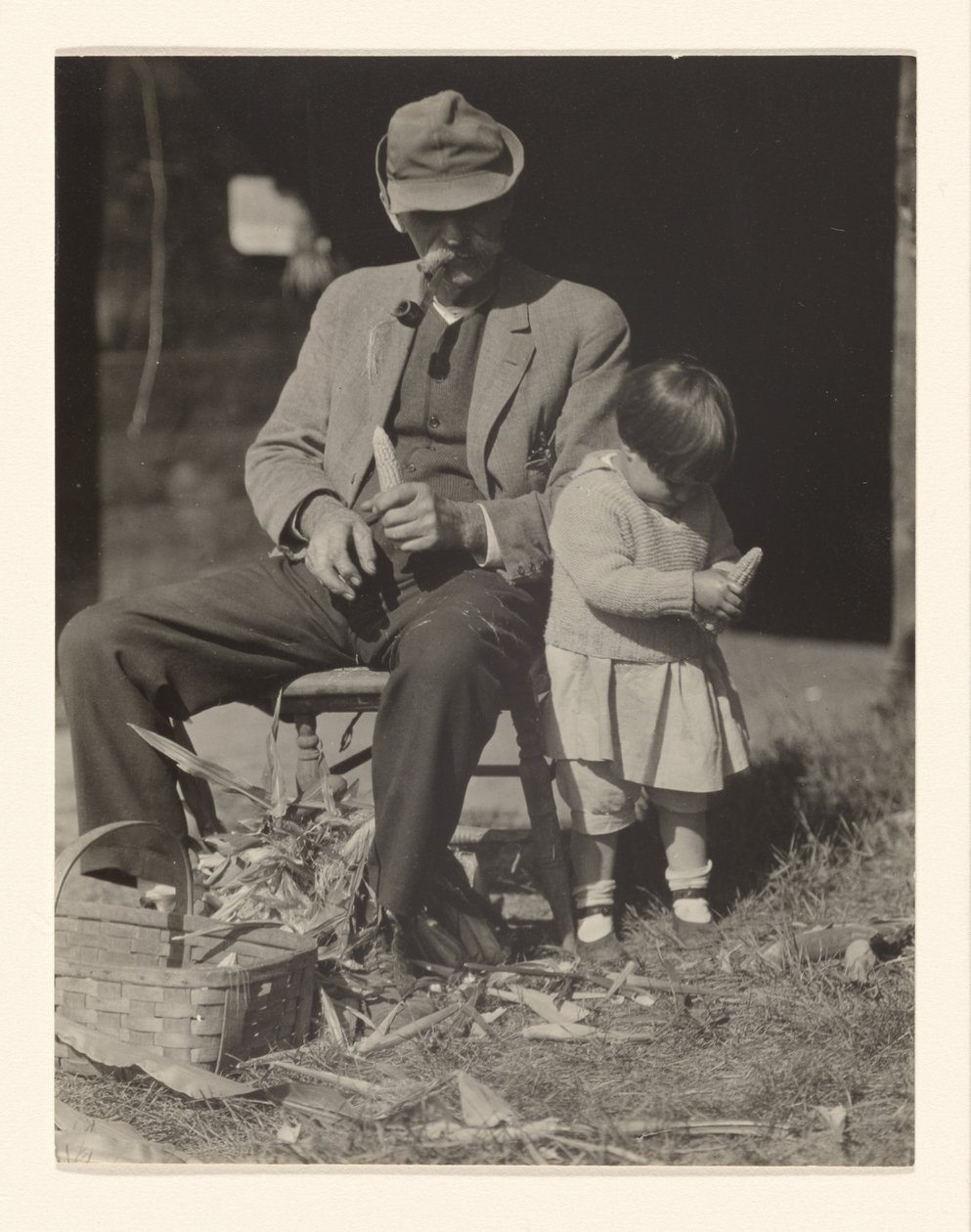 [Yvonne Boursault és Fred Varnum, Lake George] alkotó: Alfred Stieglitz