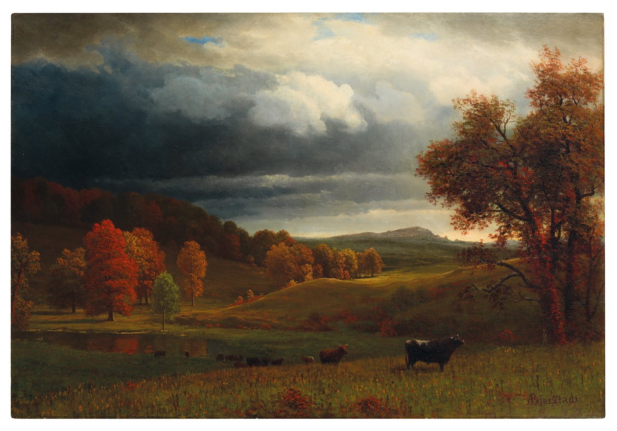 Őszi táj: Catskills alkotó: Alfred Thompson Bricher